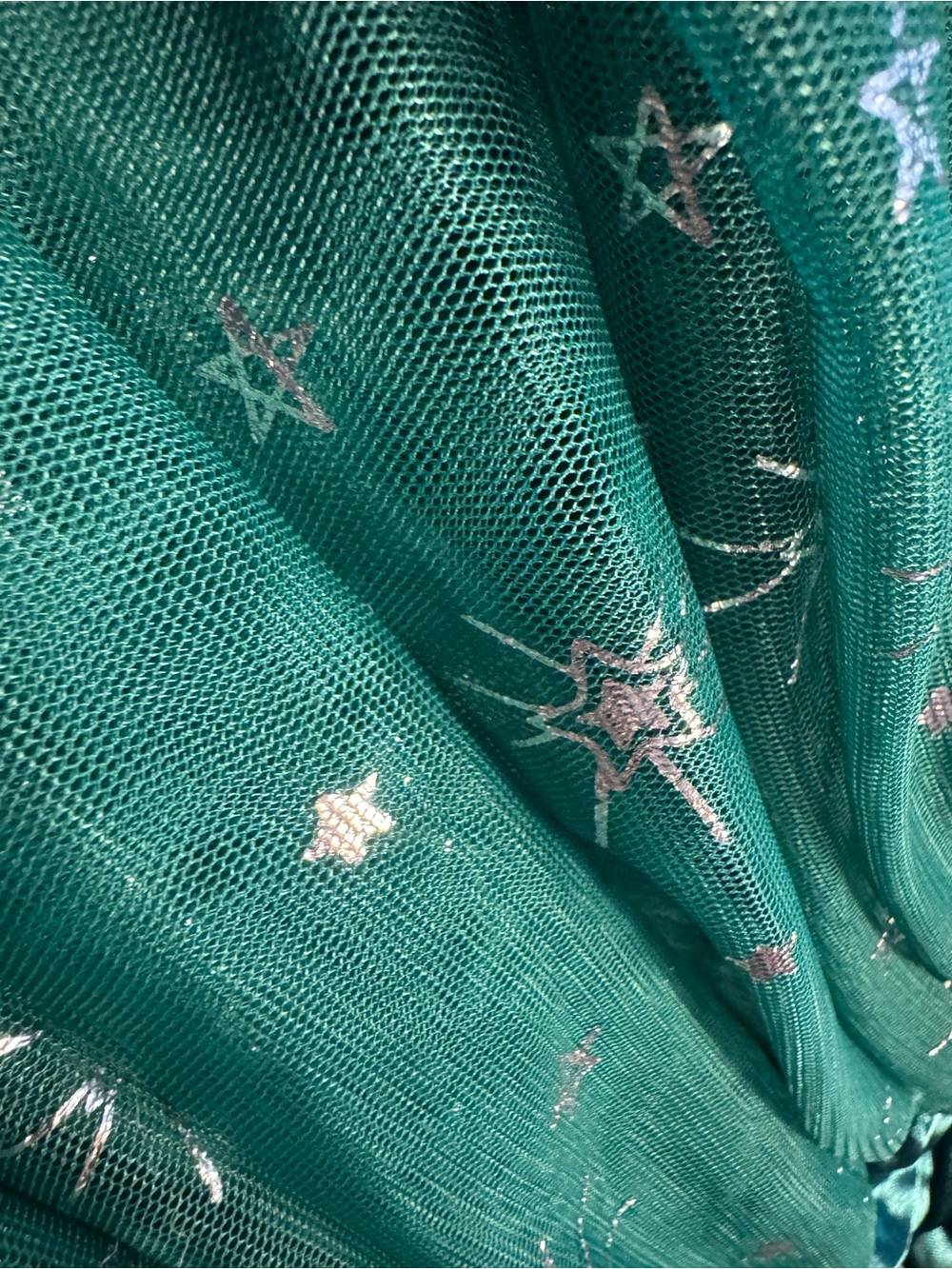 Dreaming of Lucy Emerald Green Sparkle Tulle Party Dress Girls Size 3T - Picture 4 of 8
